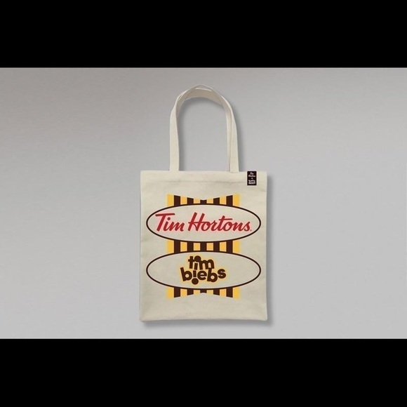 Tim Biebs Justin Bieber LIMITED EDITION Tim Hortons Collab Tote Bag - New in bag - Picture 5 of 6